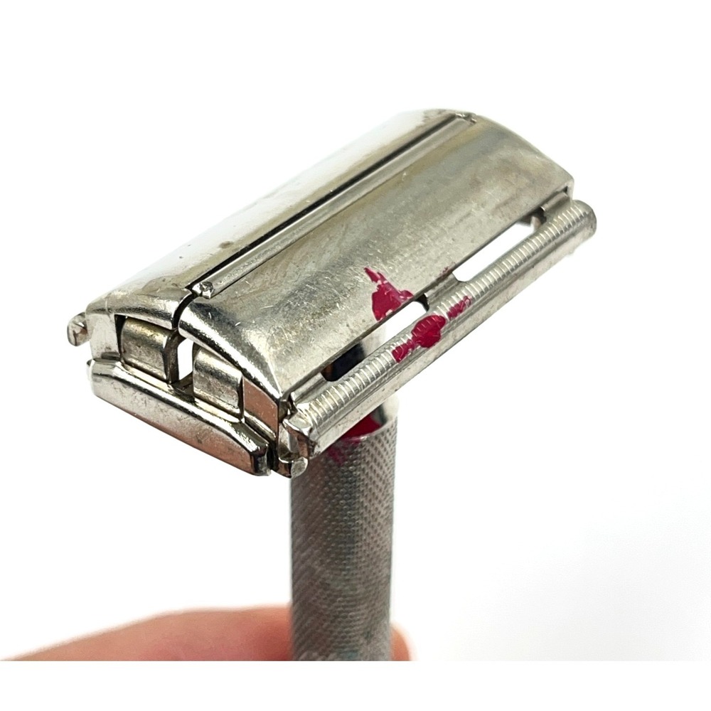 Vintage 1948-49 Gillette Super Speed DE Safety Razor (No Date Code) - Picture 5 of 15